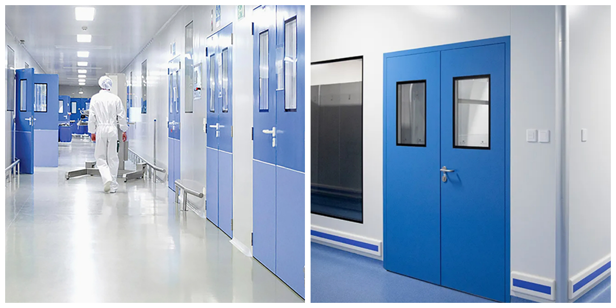 Стальная Двупольная Дверь